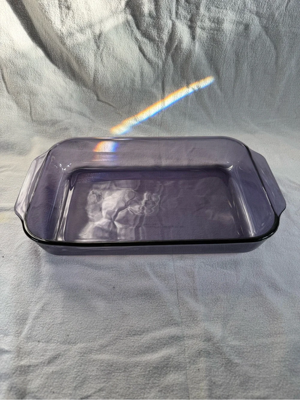 Vintage Pyrex #233 Purple Amethyst 13”x9”x2” 3 Quart Casserole Dish